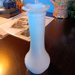 MILK GLASS BUD VASE